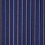De Stoffenkamer COUPON - 65 cm - Cotton Denim dark blue - structured flock stripes