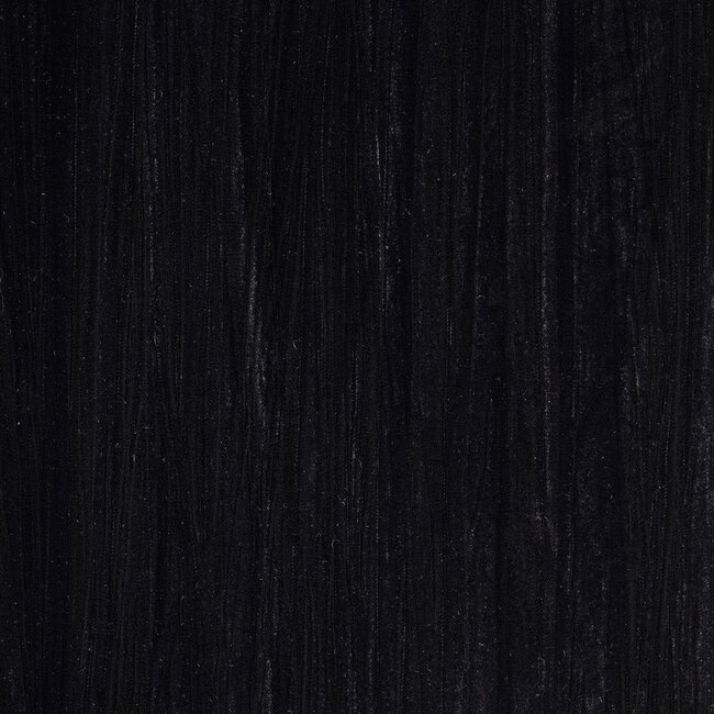 FEEST - Velvet stretch crushed fluweel - black