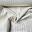 De Stoffenkamer Stepped Cotton Double Gauze tetra - ecru uni