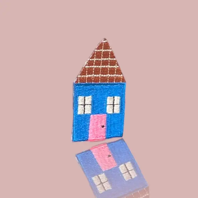 hejpatches Strijkapplicatie huis