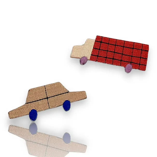 hejpatches Strijkapplicatie auto’s set