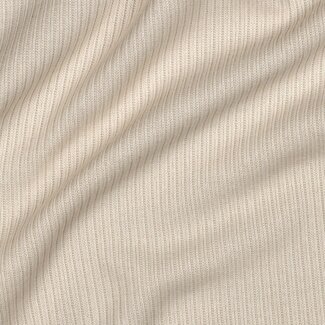 De Stoffenkamer Ribbed Knit naturel ecru