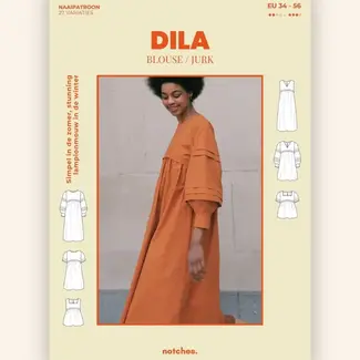 Notches Dila jurk top