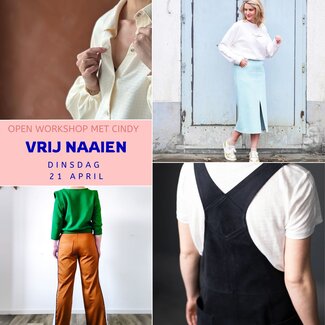 Workshop vrij naaien di. 21/04