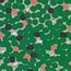 Kokka Cotton linen blend MARBLE SUD -  green dotted