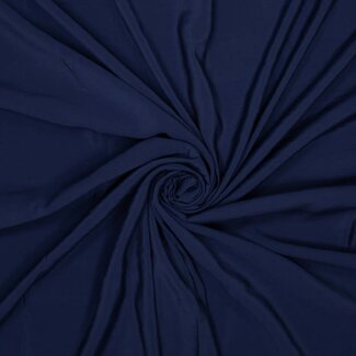 Modal blouse mix uni - vibrant navy