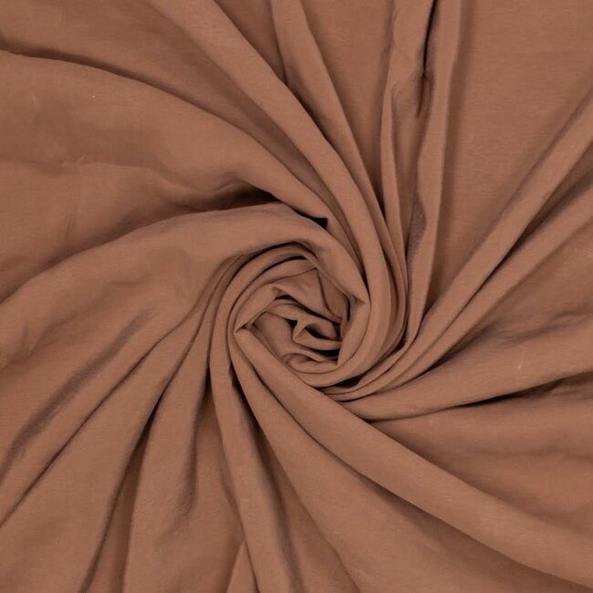 Modal blouse mix uni - pinecone brown