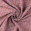De Stoffenkamer Stitched Vintage Structure Cotton floral - multi pink