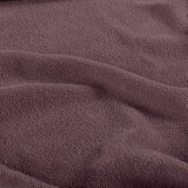 De Stoffenkamer Rekbare badstof - spons mauve