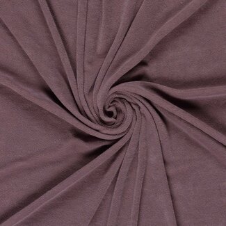 De Stoffenkamer Rekbare badstof - spons mauve