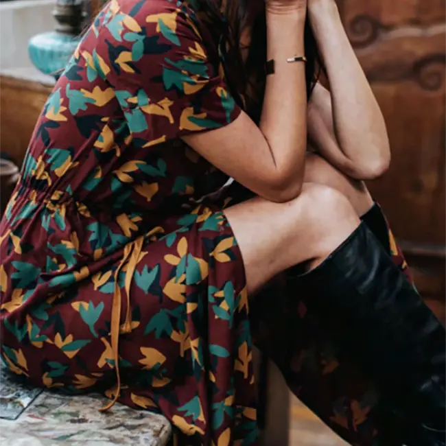 Atelier Brunette Viscose seraphine rust