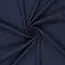 De Stoffenkamer Washed Linen soft touch -  navy Blue