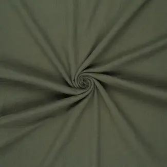 De Stoffenkamer Double Gauze Tetra khaki