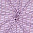 Handmade blockprint Cotton Poplin - stripes lilac