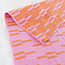 Fableism Woven Jacquard cotton - Lucky Loom southwest pink