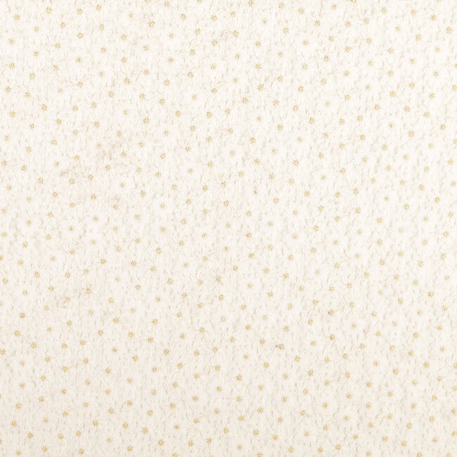 Soft Lace flowers gold off white