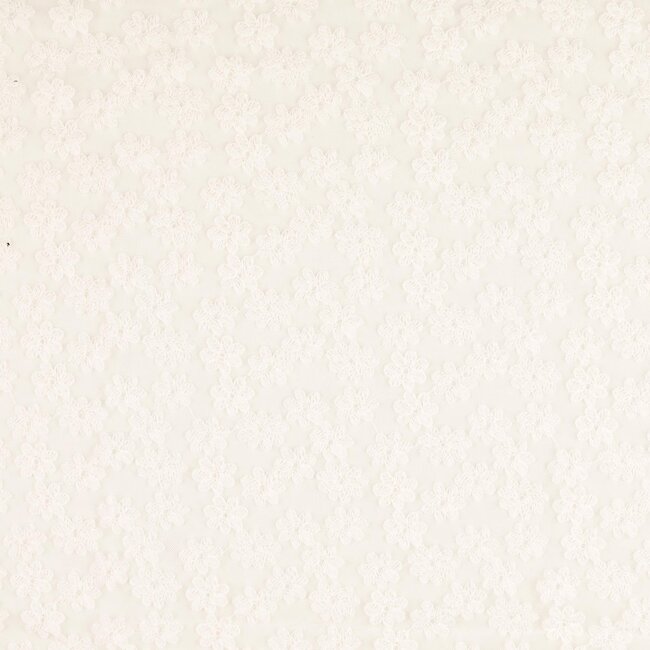 Soft Lace flowers off white