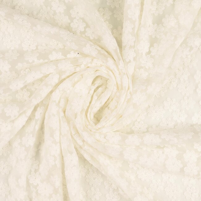 Soft Lace flowers off white