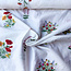 De Stoffenkamer Broderie voile katoen - flowers