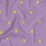 De Stoffenkamer Double gauze tetra - broderie mini hearts neon yellow