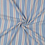 De Stoffenkamer Double gauze tetra - stripes blue