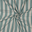 De Stoffenkamer Double gauze tetra - stripes green