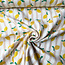 De Stoffenkamer Double Gauze cotton Tetra - striped lemons