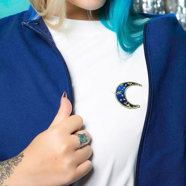 Malicieuse Strijkapplicatie Gold Lune