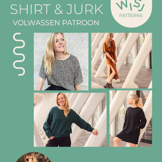 WISJ Patroon Rafi shirt volwassenen