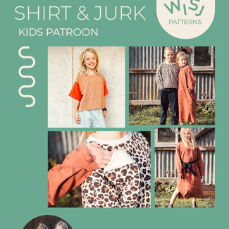 WISJ Patroon Rafi shirt kids + gratis kjell