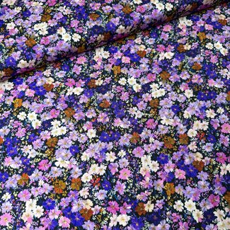 Viscose ecovero blouse - fowerfield intense purple