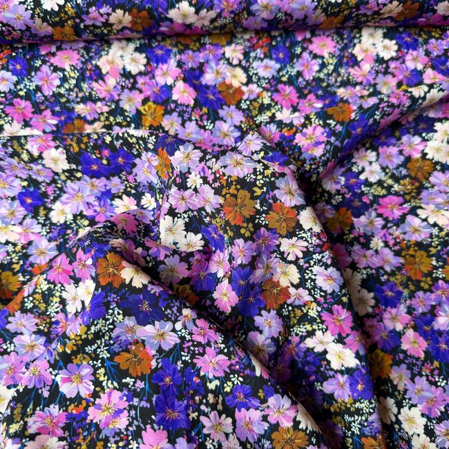 Viscose ecovero blouse - fowerfield intense purple