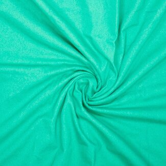 Cotton Denim Jeans Washed 330Gr - extra wide - aqua green