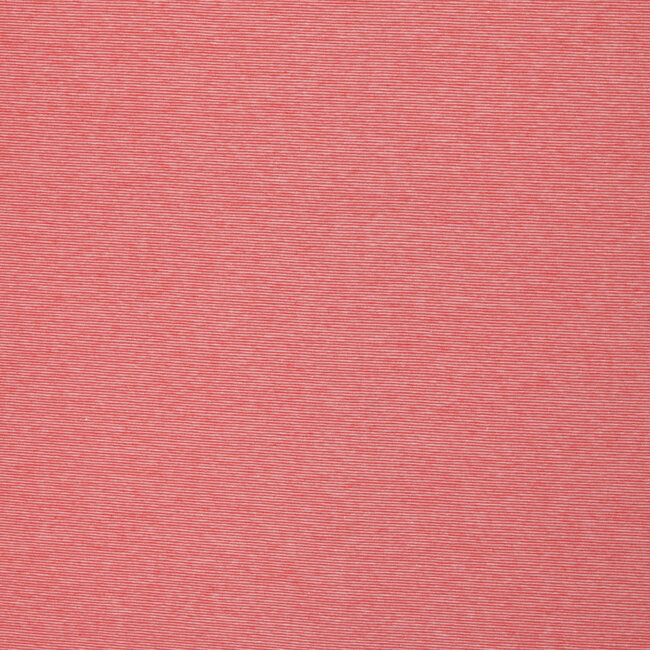 Tricot oeko-tex - horizontal stripes mini XS - red