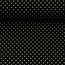 Cotton Poplin - mini dots - black