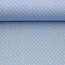Cotton Poplin - mini dots - sky