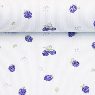 Ribbed tricot - spring berries