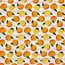 Tricot oeko-tex - summer fruits orange
