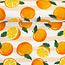 Tricot oeko-tex - summer fruits orange