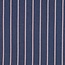 De Stoffenkamer Cotton Denim blue - Red Stripes
