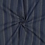 De Stoffenkamer Cotton Denim blue - wide blue tone Stripes