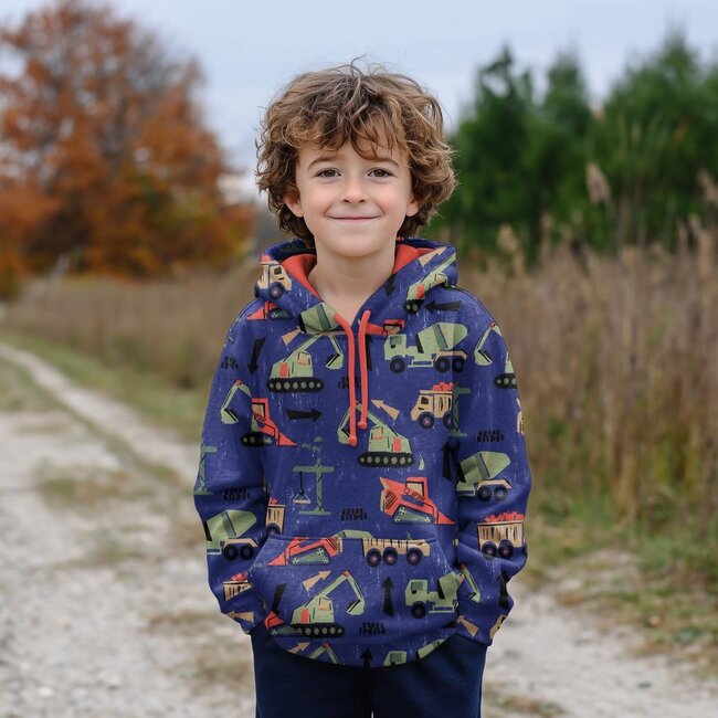 De Stoffenkamer Soft Sweater blue vehicles