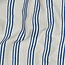 De Stoffenkamer Double Gauze cotton Tetra - stripes natural blue