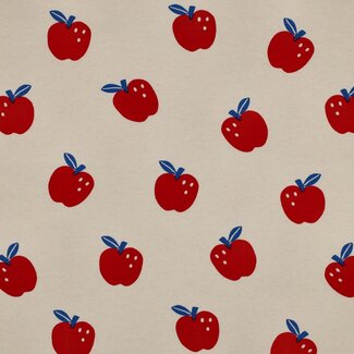 Tricot oeko-tex - natural apples