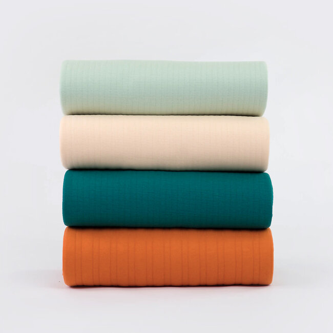 See You At Six SYAS Matelassé Tricot Streep esdoorn oranje