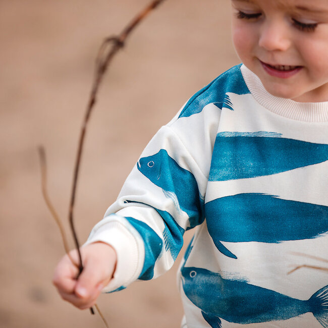 See You At Six SYAS French Terry phishies fluisterbeige