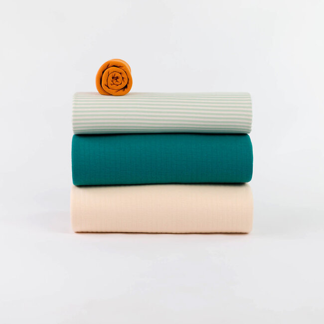 See You At Six SYAS French Terry horizontals fluisterbeige