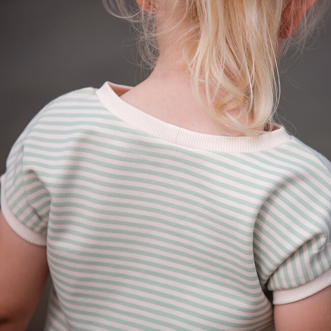 See You At Six SYAS French Terry horizontals fluisterbeige