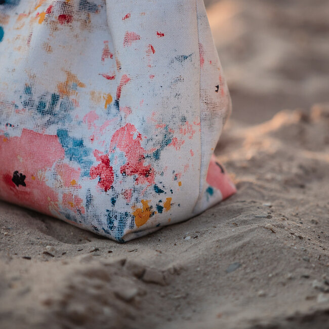 See You At Six SYAS Canvas Gabardine Twill roses on canvas