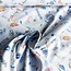 Kokka Voile lawn katoen - candy sky